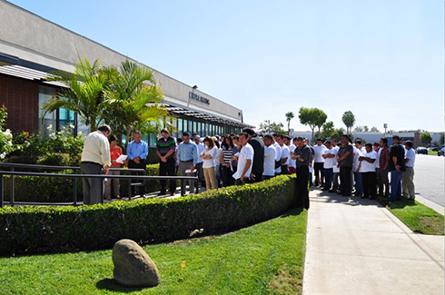 Nora Lighting Employees Remember September 11 With Memorial Service