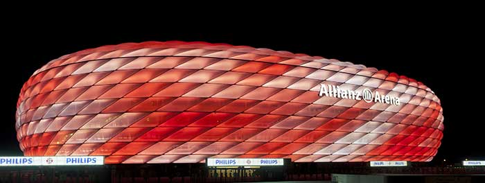 Europe’s Largest Stadium Waves with LED Lighting