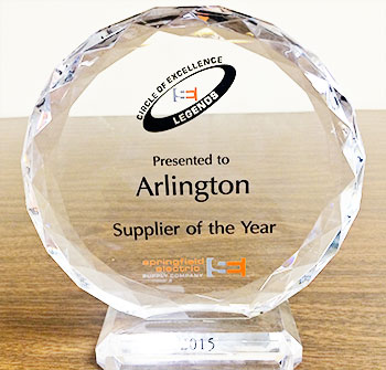 Arlington Named Supplier of the Year