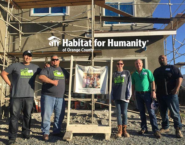 MaxLite Employees Build Habitat for Humanity Homes
