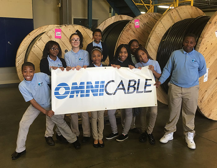 Omni Cable Hosts Career Awareness Day for Hope Partnership for Education