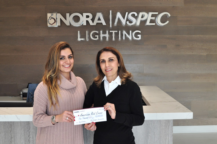 Nora Lighting Donates to Wildfire Relief Funds