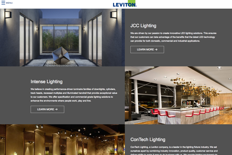 Leviton Opens LIVE Locations, Launches New Web Experience