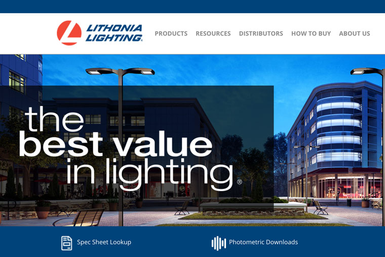 Lithonia Lighting Launches New Website