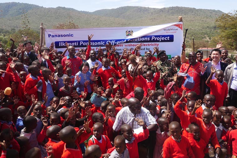 Panasonic Donates Power Stations, Lighting Equipment to Kenya Project