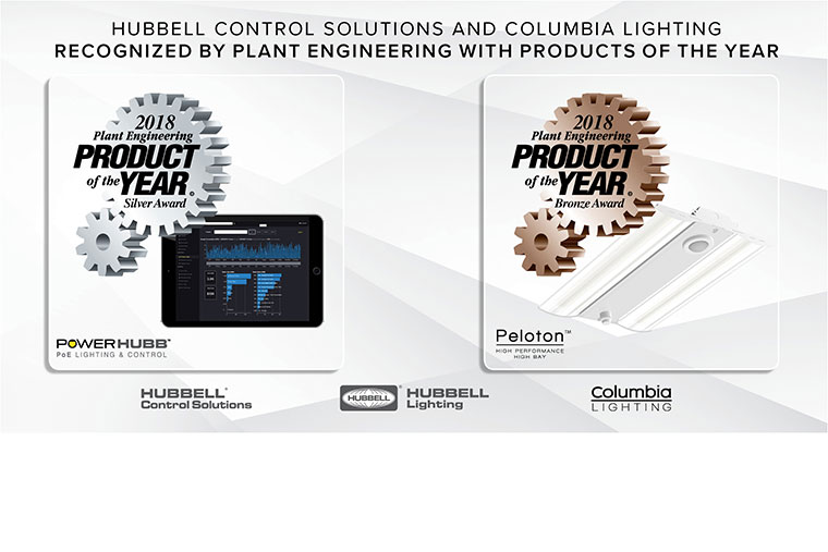 Hubbell and Columbia Lighting Receive Awards