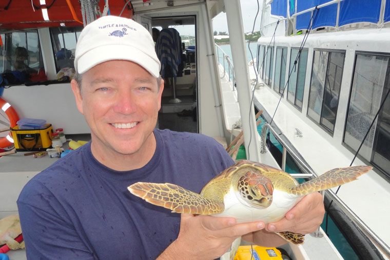 Turtle & Hughes Sponsors Sea Turtle Program for Earth Day