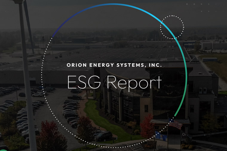 Orion Releases First Annual ESG Report