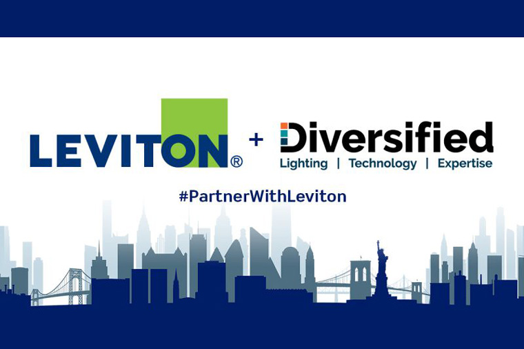 Leviton Expands Partnership With Diversified Group