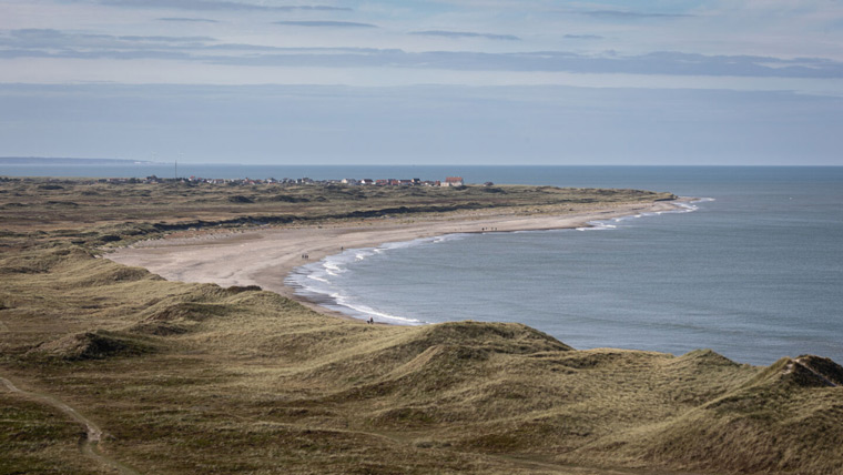 Lild Strand seen from Bulbjerg, October 2021. Photo by Paul Erik Fabricius